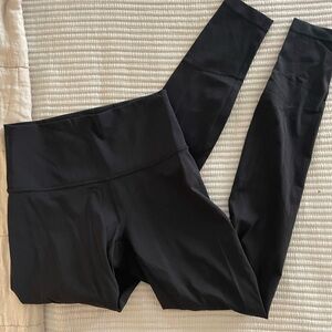 Lululemon black tights size 4 28”